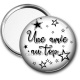 Miroir de poche - une amie au top