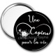 Miroir de poche - une copine pour la vie