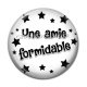 Cabochon Résine - une amie formidable