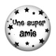 Cabochon Résine - une super amie