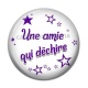 Cabochon Résine - amie qui déchire