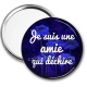 Miroir de poche - je suis une amie qui déchire