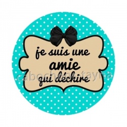 je suis une amie qui déchire