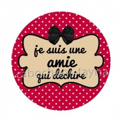 je suis une amie qui déchire