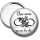 Miroir de poche - une amie pour la vie