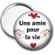 Miroir de poche - une amie pour la vie