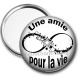 Miroir de poche - une amie pour la vie