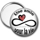 Miroir de poche - une amie pour la vie
