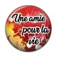 Cabochon Résine - une amie pour la vie