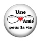 Cabochon Résine - une amie pour la vie