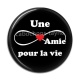 Cabochon Résine - une amie pour la vie