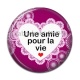 Cabochon Résine - une amie pour la vie