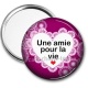 Miroir de poche - une amie pour la vie
