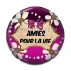 Cabochon Résine - amies pour la vie