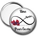 Miroir de poche - une amie pour la vie