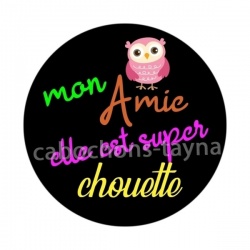 mon amie est super chouette