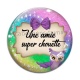 Cabochon Verre - une amie super chouette