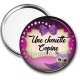 Miroir de poche - une chouette copine