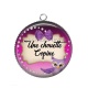 Pendentif Cabochon Argent - une chouette copine