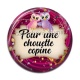 Cabochon Résine - pour une chouette copine