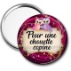 Miroir de poche - pour une chouette copine