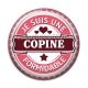Cabochon Résine - une copine formidable