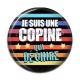 Cabochon Résine - je suis une copine qui déchire