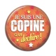 Cabochon Résine - je suis une copine qui déchire
