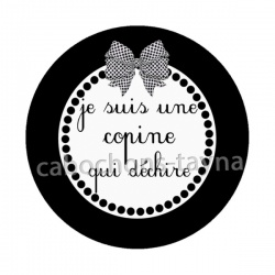  une copine qui déchire