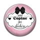 Cabochon Résine -  une copine qui déchire