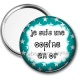 Miroir de poche - je suis une copine en or