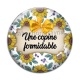 Cabochon Verre - une copine formidable