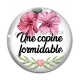 Cabochon Verre - une copine formidable
