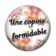 Cabochon Résine - copine formidable
