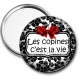 Miroir de poche - les copines c'est la vie