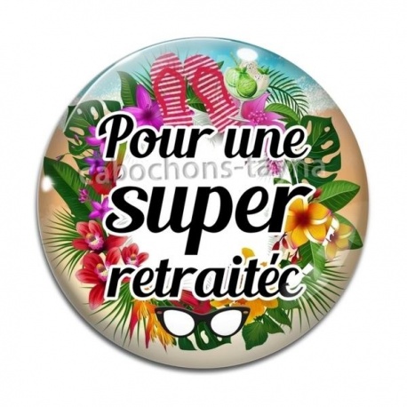 Cabochon Verre - retraite