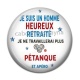 Cabochon Résine - retraité homme