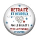 Cabochon Résine - retraité homme