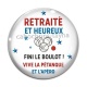 Cabochon Verre - retraité homme
