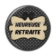 Cabochon Résine - heureuse retraite