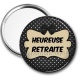 Miroir de poche - heureuse retraite