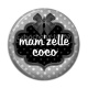 Cabochon Résine - mam'zelle coco
