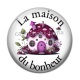 Cabochon Résine - la maison du bonheur