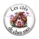Cabochon Verre - les clés de chez moi