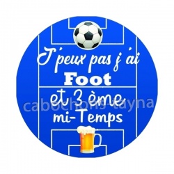 j'peux pas j'ai foot et 3 eme mi temps