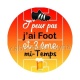 j'peux pas j'ai foot et 3 eme mi temps