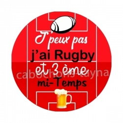 j'peux pas j'ai rugby et 3 eme mi temps