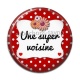 Cabochon Résine - super voisine