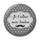Cabochon Résine - je t'aime mon tonton