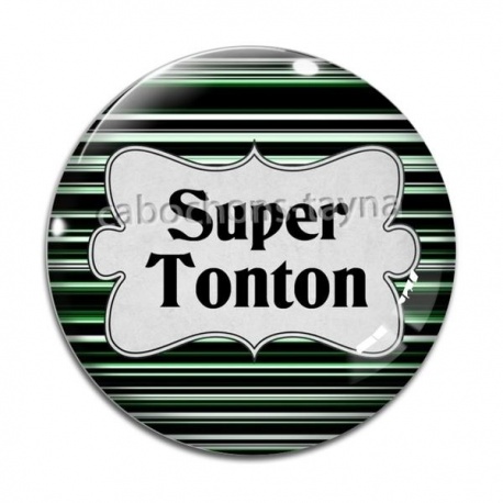 Cabochon Verre - super tonton